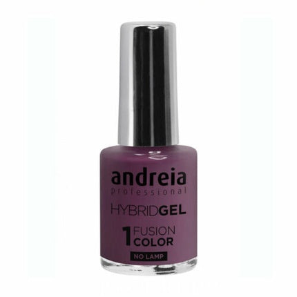 Esmeuă unghii, Andreia Hybrid Fusion Nail Polish H26, 10.5ml, mov