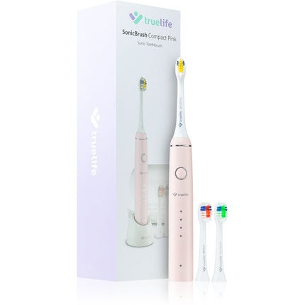 Truelife SonicBrush Compact Pink Electric Toothbrush, roz, 1 bucată