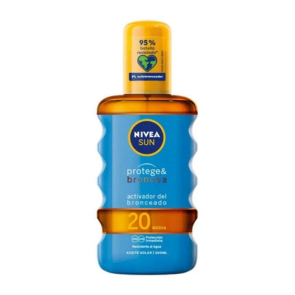 Ulei protecție solară, Nivea Sun, SPF20, 200ml