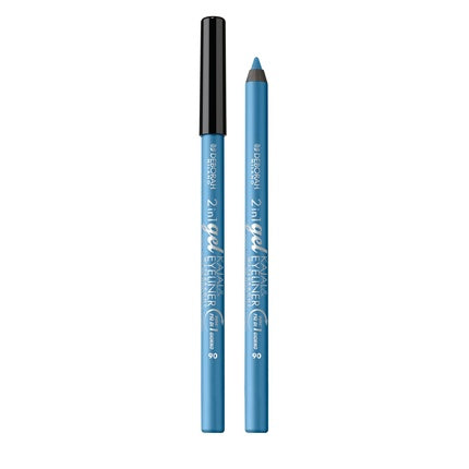 Creion Kajal, Deborah Milano, 2-in-1, albastru deschis