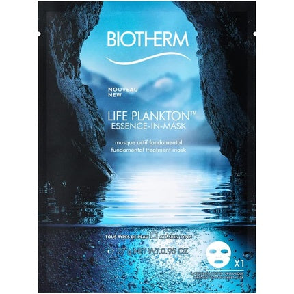 Masca de fata cu Acid Hialuronic, Biotherm Life Plankton Essence, 1x27g