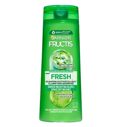 Șampon Garnier Fructis Fresh Cleansing pentru păr gras, 250ml