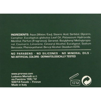 Crema Pre-Barbierit, Proraso, Green, 300ml