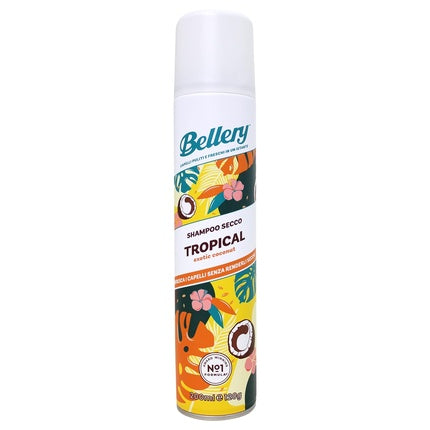 Șampon uscat Bellery Tropical, 200ml, design tropical