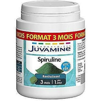 Juvamine Spirulina, Maxi Format 90 Tablete, Verde