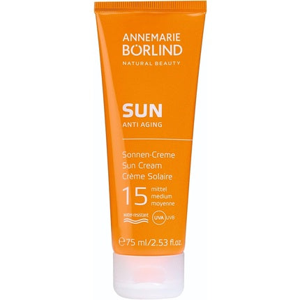 Cremă solară, Annemarie Börlind, Sun Anti Aging, SPF15, 75ml