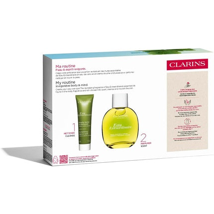 Set Parfum, Clarins, Eau Extraordinaire, galben