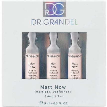 Ampule facial cleansers, Dr. Grandel, Matt Now, 3x3ml