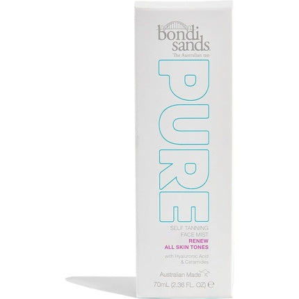 Spray autobronzant fata, Bondi Sands, Pure Renew, cu acid hialuronic, ceramide, 70ml