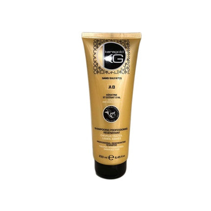 Șampon KERAGOLD Pro cu keratină și extract de usturoi 250ml