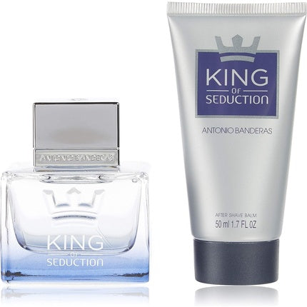Set cadou EDT Spray 50ml + Balsam după ras, Antonio Banderas King Of Seduction