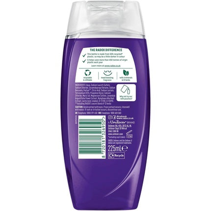 Gel de Duș Radox Mineral Therapy Feel Relaxed Lavandă și Nufăr, 260 g