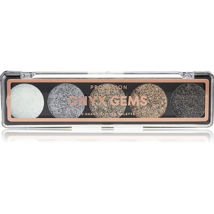 Paletă farduri de pleoape, Profusion Cosmetics, Onyx Gems, 5 nuanțe