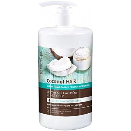 Condiționator Dr Santé Coconut Oil, ulei de cocos, 1000 ml