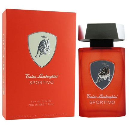 Aqua de toaletă Tonino Lamborghini Sportivo pentru bărbați, 200ml