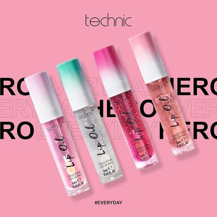 Ulei de Buză, Technic, Lip Oil, portocaliu, 6ml