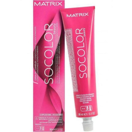 Vopsea pentru păr Matrix Socolor Beauty 504rb Medium Brown Red Brown Extra Gray Covering, 90ml