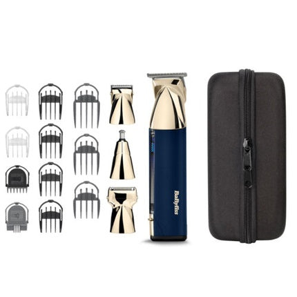 Aparat Ras Electric Babyliss MT992E, Albastru, Metal