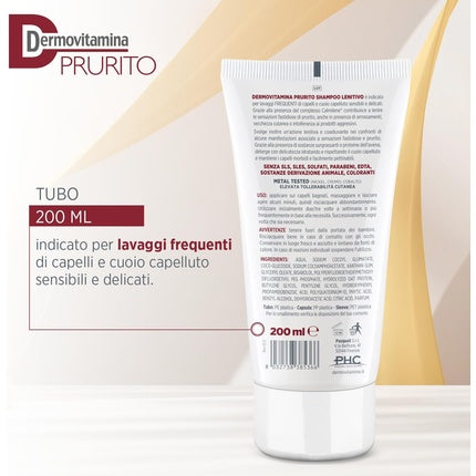 Șampon Dermovitamina Prurito, 200ml, alb