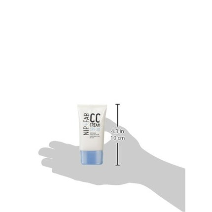 Cremă CC, Nip+Fab, SPF 30, 45g, Alb