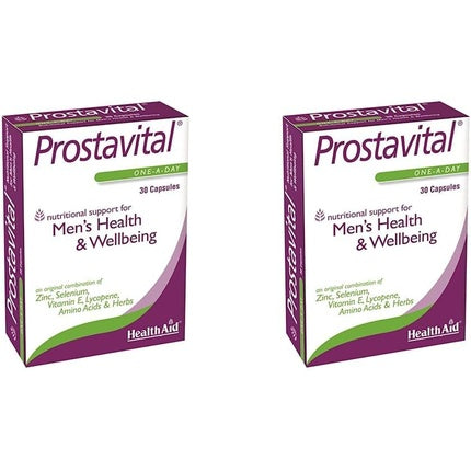 Supliment capsule, HealthAid, Prostavital, 30 capsule