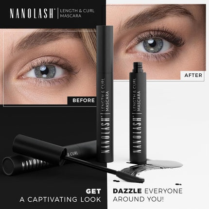 Mascara, Nanolash, Length & Curl, negru
