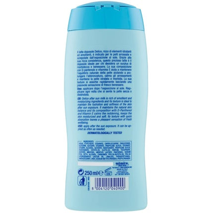 Lapte hidratant, Delice, 250ml, efter expunere solară