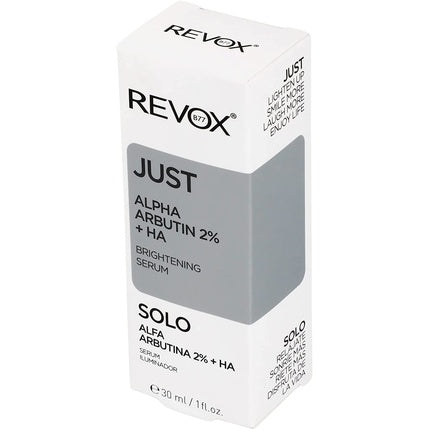 Ser facial, Revox B77 Alpha Arbutin + HA, iluminare, 30ml