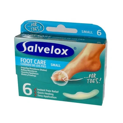 Salvelox Foot Care Small Blisters, 6 unități, 21.64 mm, culoare transparentă