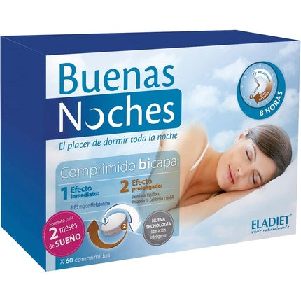 Supliment alimentar Eladiet Buenas Noches, 60 tablete