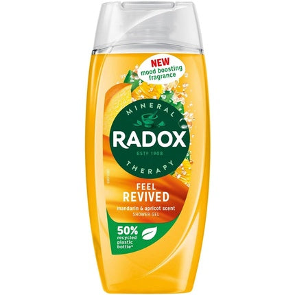 Gel de Duș Radox Mineral Therapy Feel Revived, Aromă Mandarine și Caise