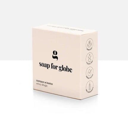 Șampon solid, Soap For Globe, cu peptide, roz
