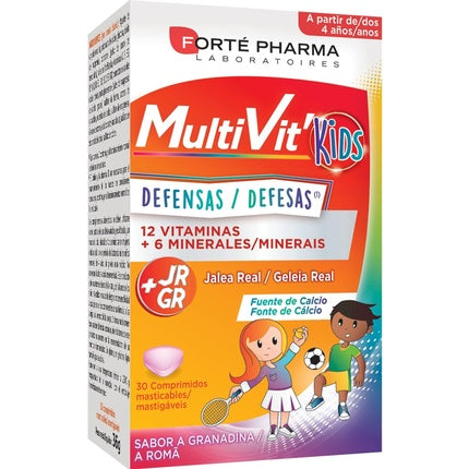 Supliment multivitamine, Forté Pharma, Energy Junior, 30 tablete