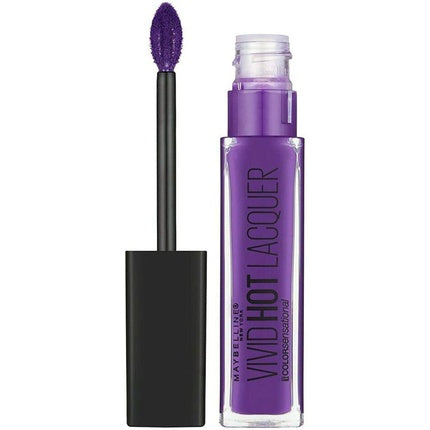Ruj lichid Maybelline New York Color Sensational Vivid Hot Lacquer, 78 Royal, 7.7ml