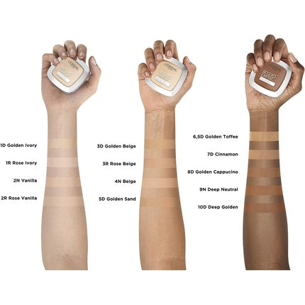 Pudră matifiantă, L'Oréal, Accord Parfait 7D/W