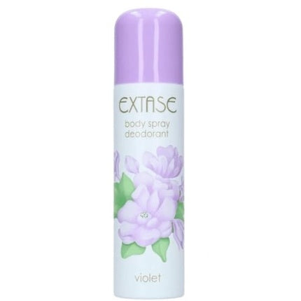Deodorant Extase Body Spray Violet 150ml, design floral