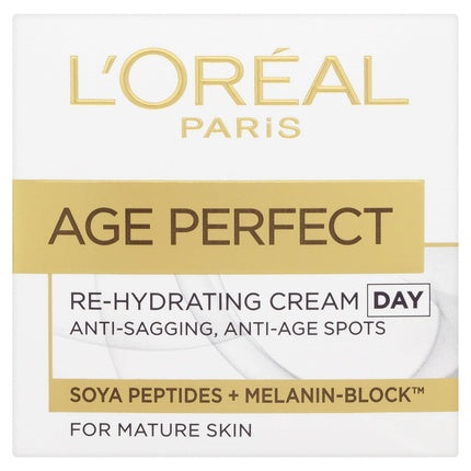 Cremă de zi, L'Oréal Paris, Age Perfect Re-Hydrating, 50ml