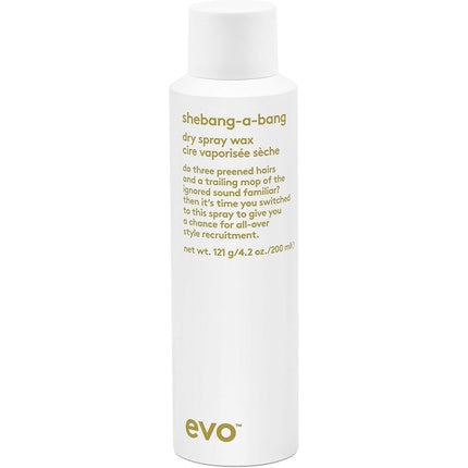 Spray Ceară Uscată Evo Shebang-A-Bang - Textură, Finisaj Mat