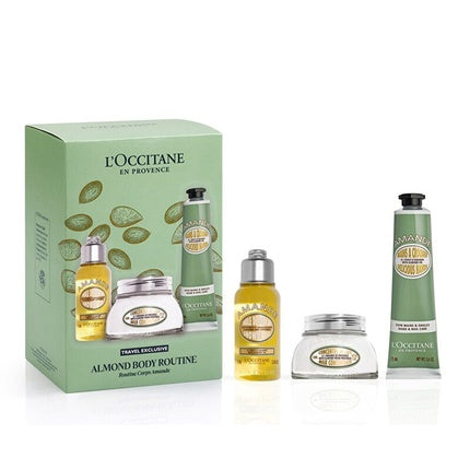 Set cadou îngrijire corp L'Occitane En Provence, Almond Body Care Routine