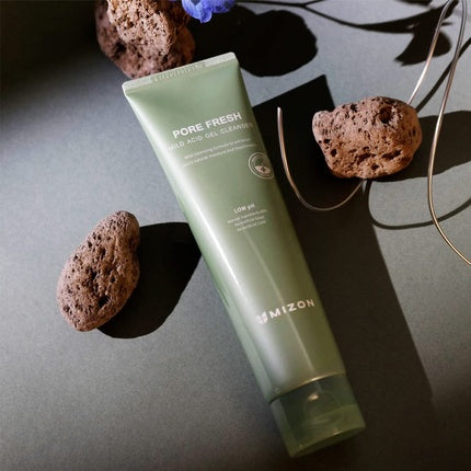 Gel curățare față, Mizon, Pore Fresh, verde