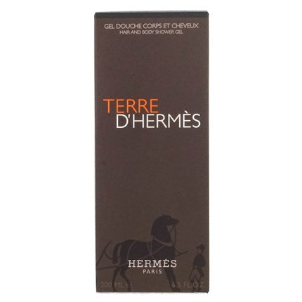 Gel de duș, Hermès, Terre d'Hermès, 200ml, transparent