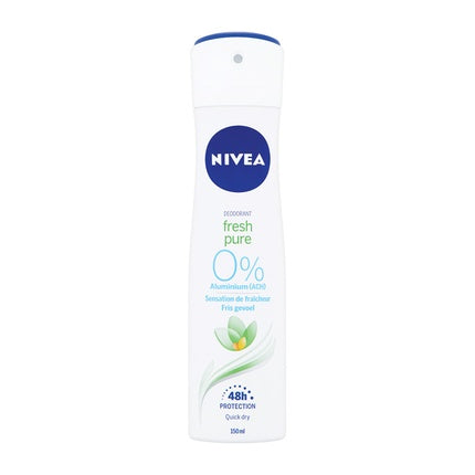 Deodorant Spray Nivea Fresh Pure 0% Aluminiu, 150 ml