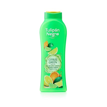 Gel de duș Tulipán Negro Citrus Green, 650 ml