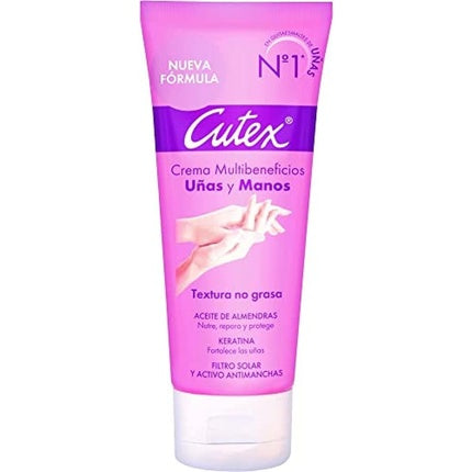 Cremă pentru mâini, Cutex, cu ulei de migdale, 100ml