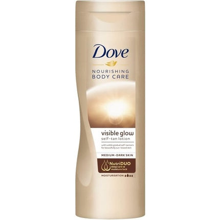 Loțiune de corp, Dove, Visible Glow, mediu-închis