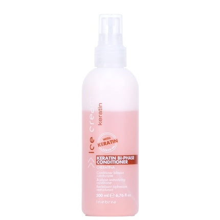 Condiționar Bi-Fază cu Keratină Inebrya, 200ml