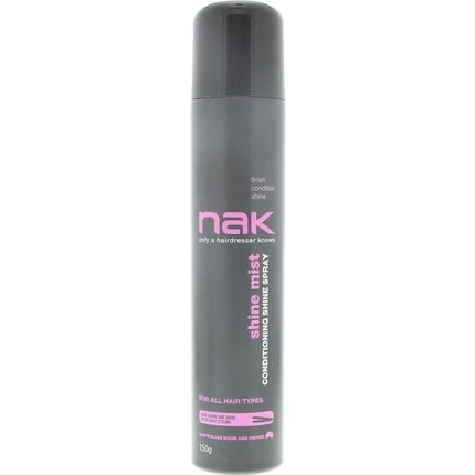 Spray styling Nak Shine Mist negru 150g