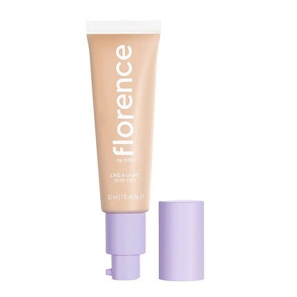 Fond de ten lichid, Florence By Mills, Like A Light Skin Tint L030, bej neutru