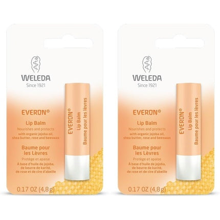 Weleda Everon Lip Balm, 4.8g x 2
