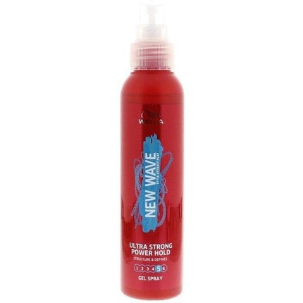 Fixativ Wella New Wave Gel Spray, roșu, 150ml